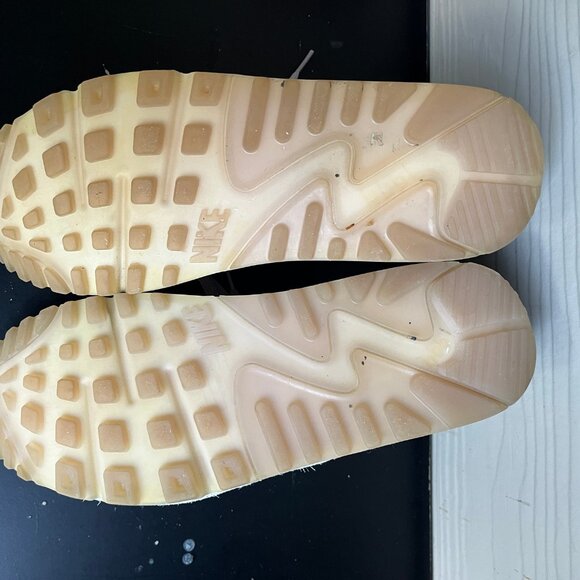 Nike Women's Air Max 90 Velvet Particle Rose Shoes Sneakers Size 10 - Picture 11 of 13